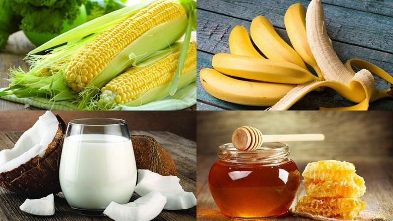 Nguyên liệu món ăn sinh tố bắp (ngô)