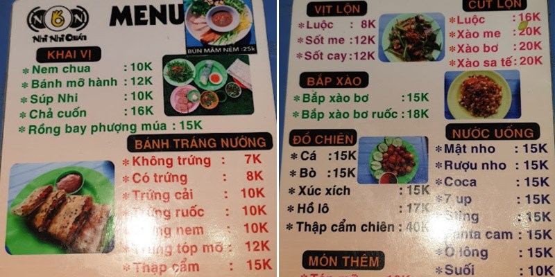 Nhi Nhi Quán - Đặc Sản Phan Rang