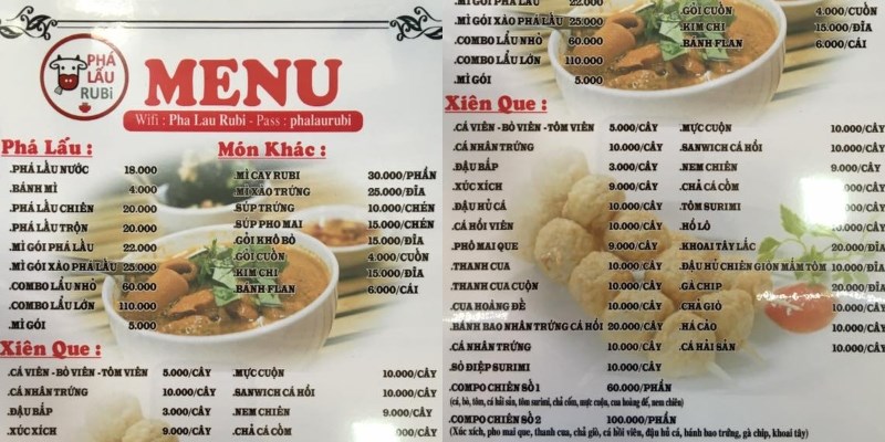 Quán Phá Lấu Rubi 