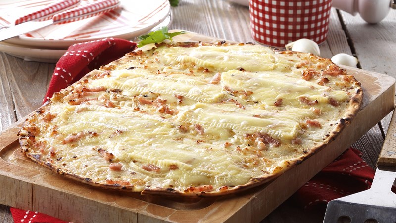 Tarte Flambee, Pháp