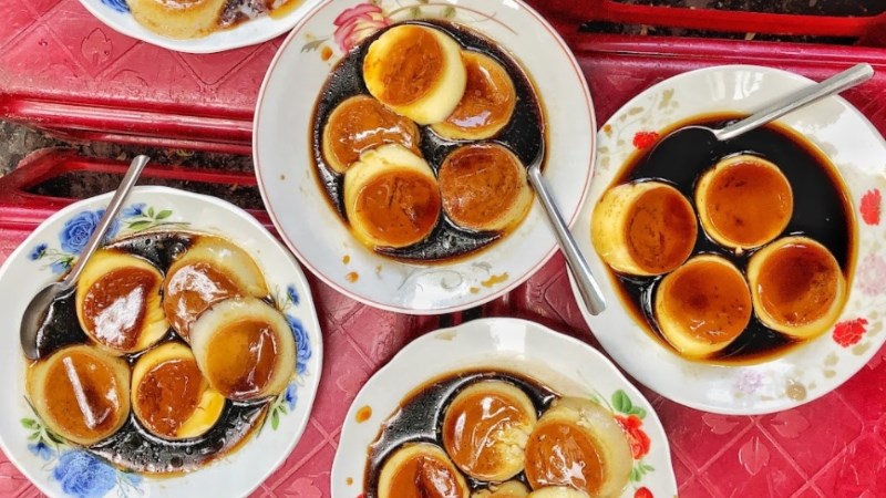 Quán Bánh Flan Dừa Chị Mười 