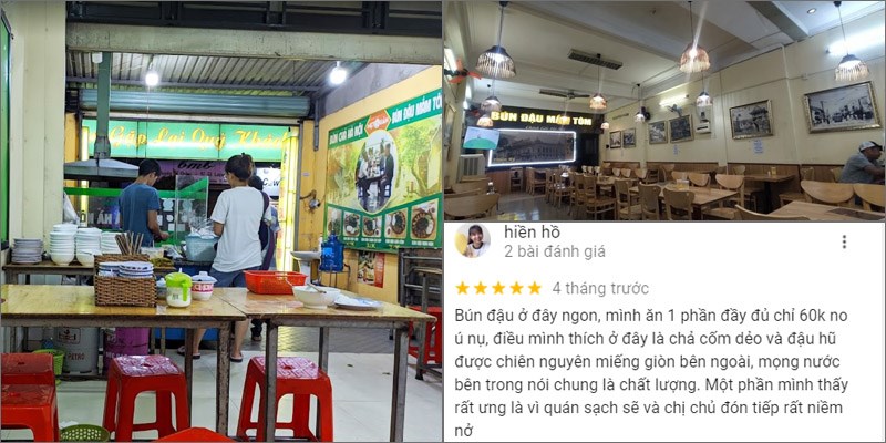 Quán Bún đậu mắm tôm Quỳnh