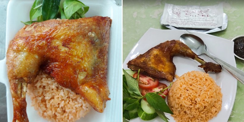 Quán Cơm gà xối mỡ Su Su