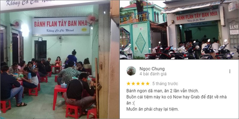 Quán Bánh Flan Tây Ban Nha