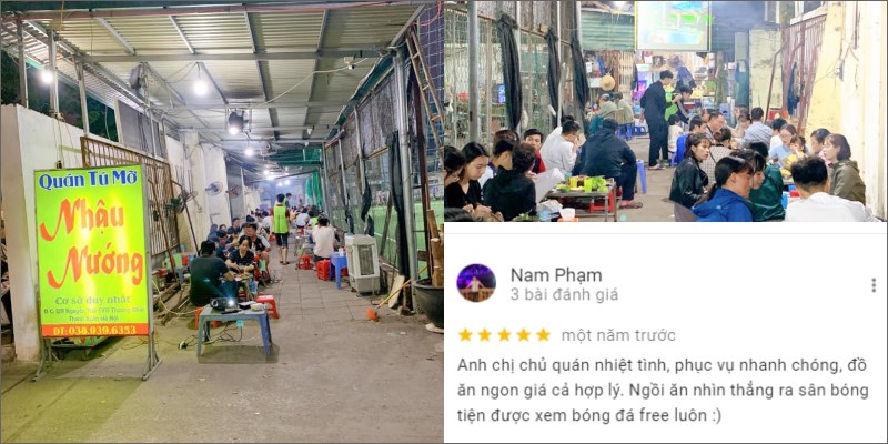 Quán Nhậu Nướng Tú Mỡ