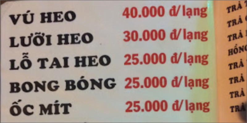 Quán Vú Heo Nướng Vân