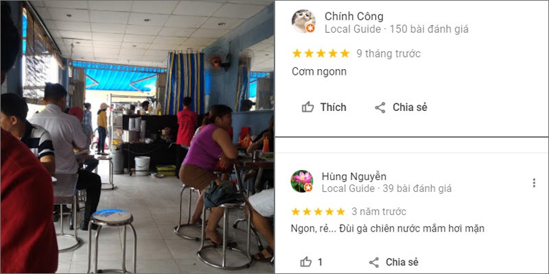 Quán Cơm Gà Xối Mỡ 
