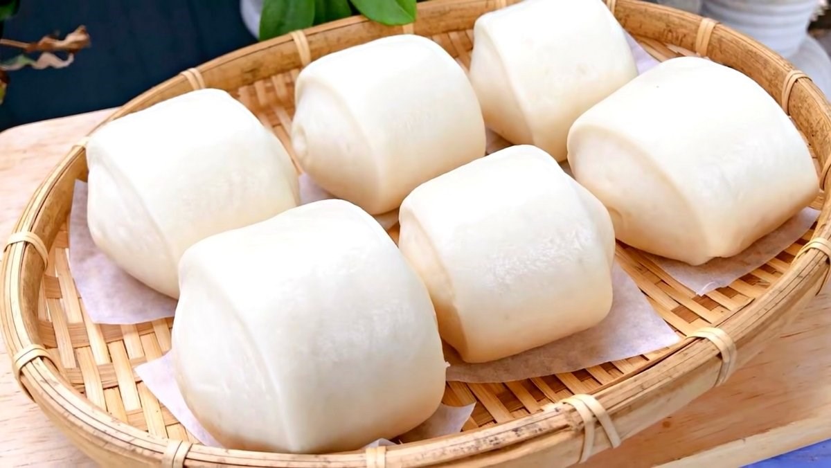 Cách làm bánh bao sữa không nhân bằng bột mì đa dụng mềm xốp đơn giản