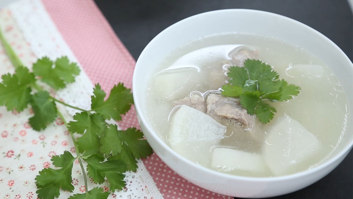 5 cách nấu canh củ cải trắng