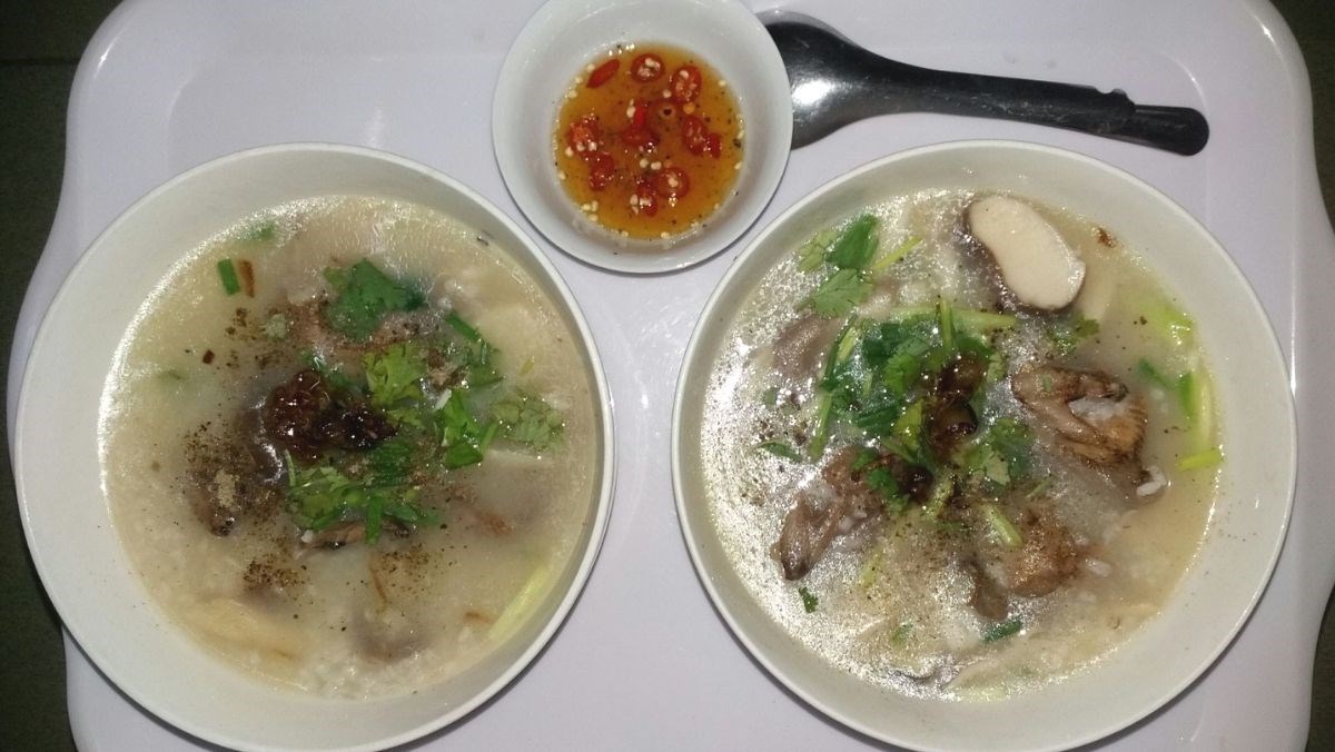 Cháo chim cút