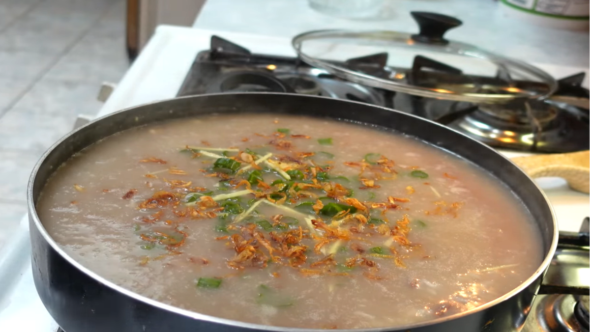 Cháo tim bò