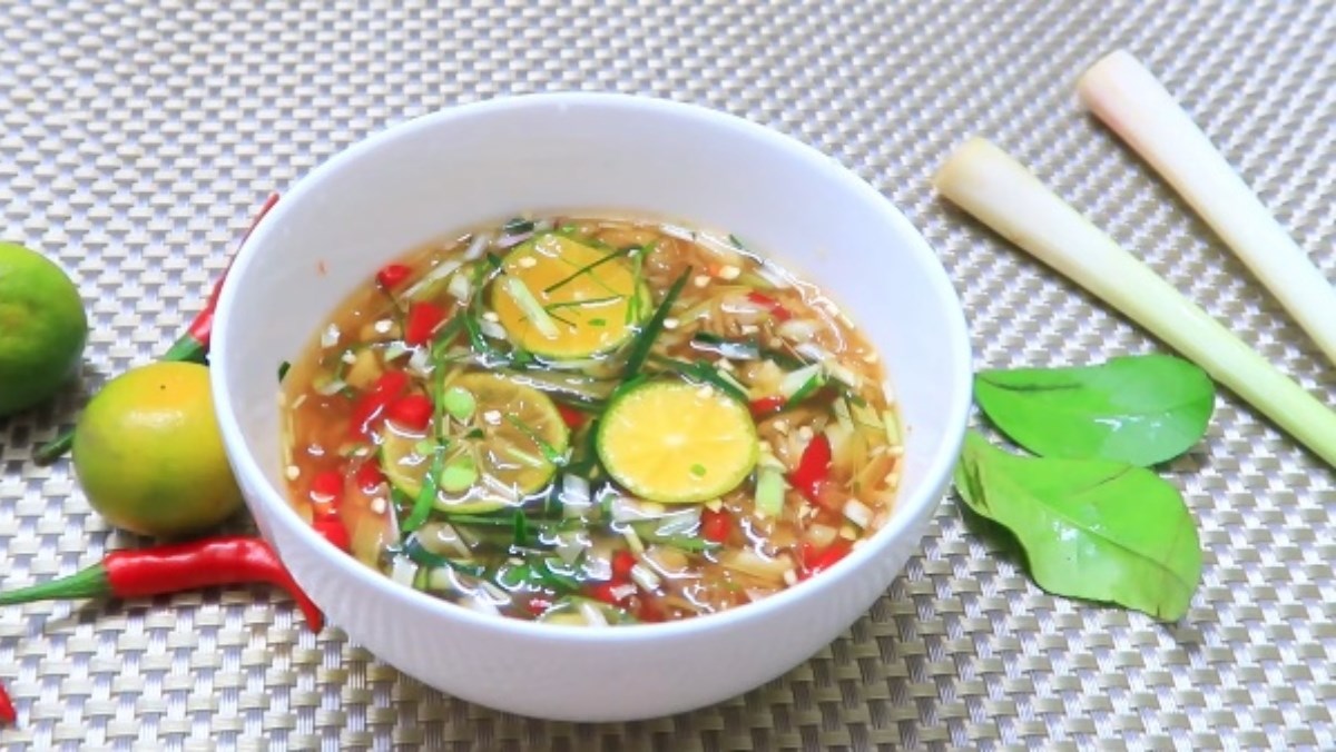6 cách làm nước chấm ốc