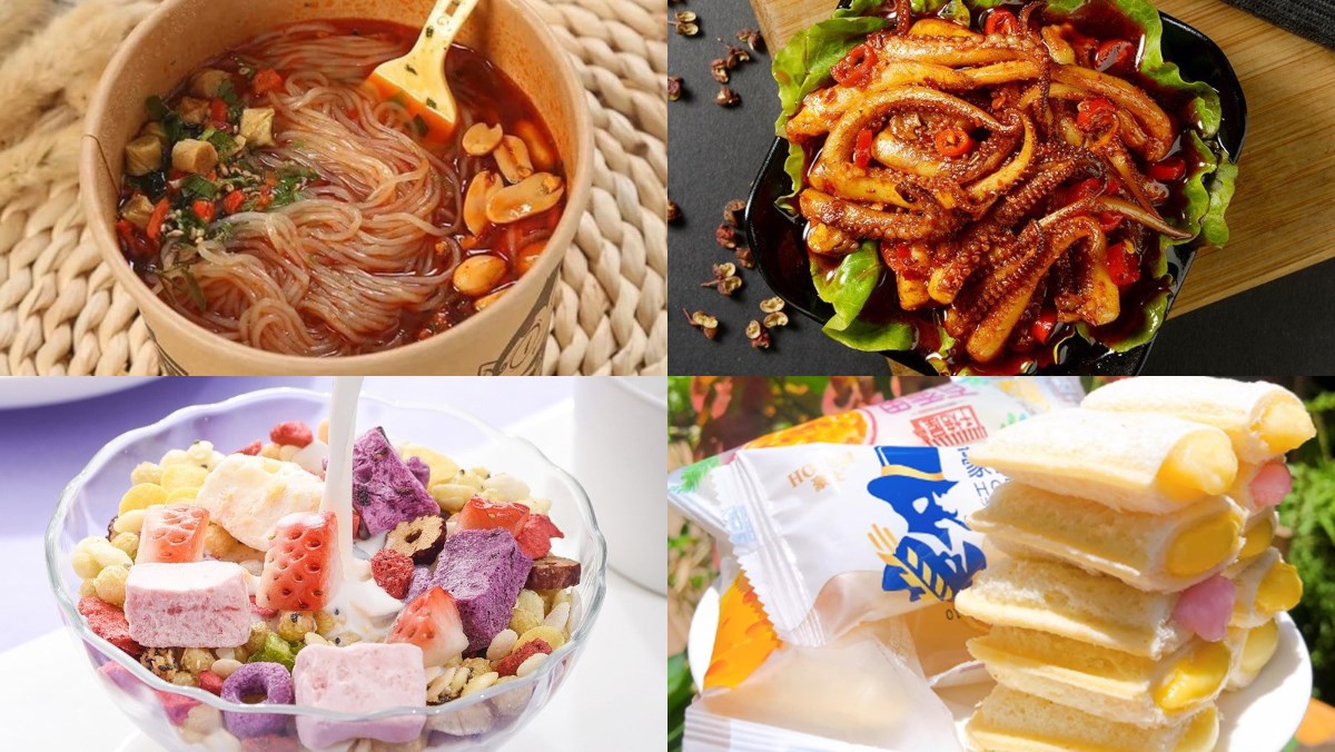 Tổng hợp các đồ ăn vặt Trung Quốc