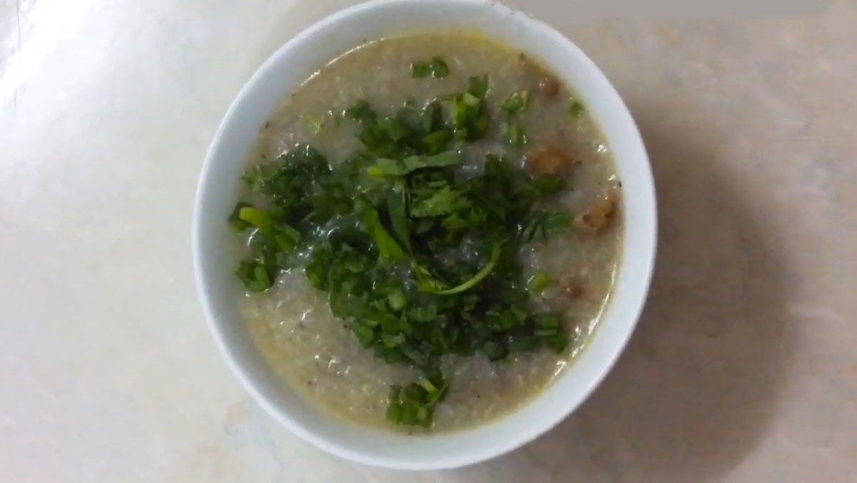 Cháo lòng gà