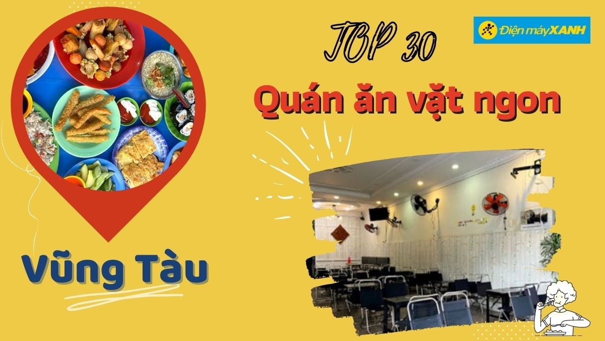 Quán ăn vặt ở Vũng Tàu