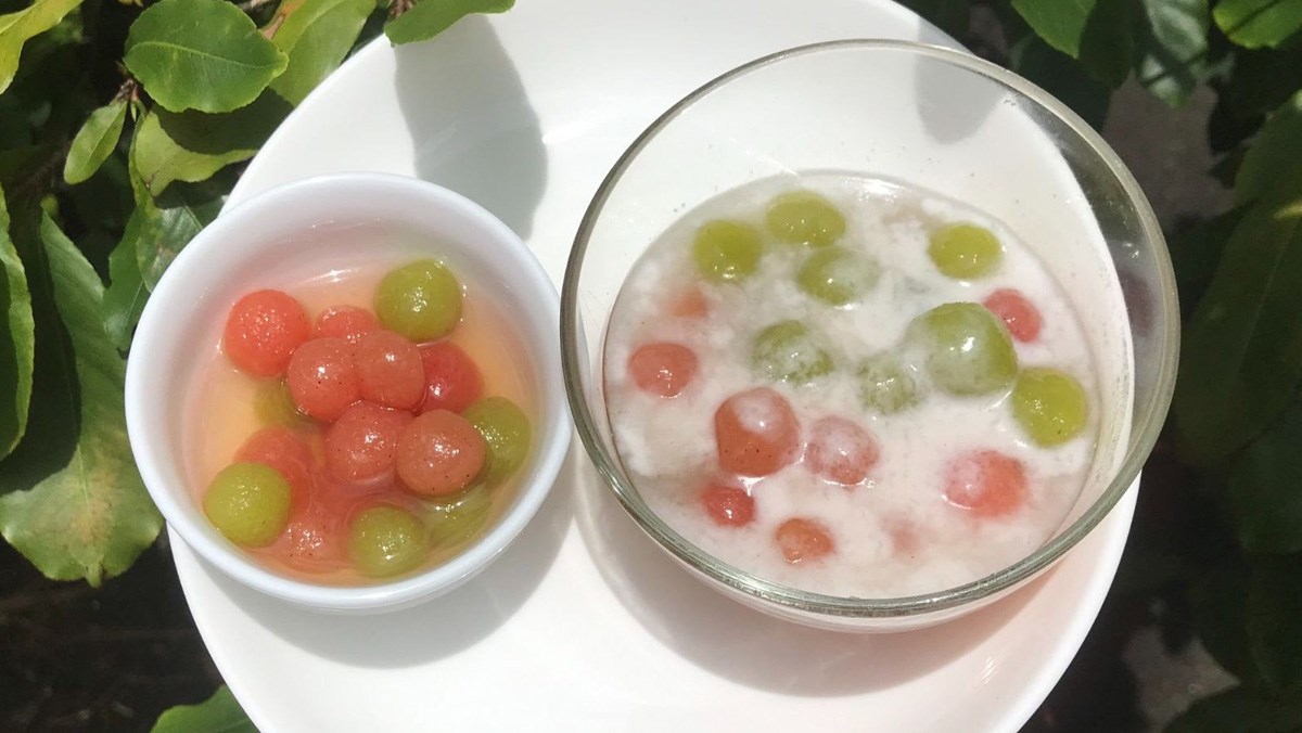 Chè khoai mì viên