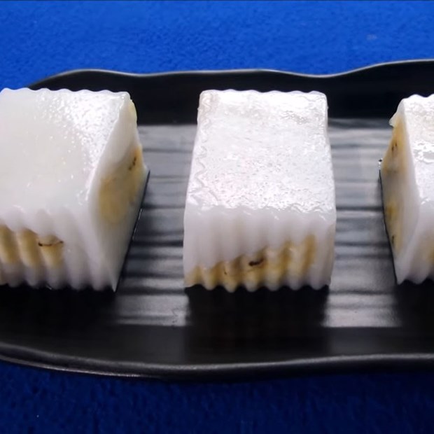 Thạch chuối dừa