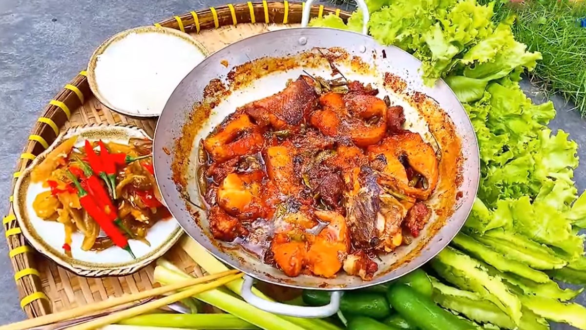 Cá lóc kho nước dừa