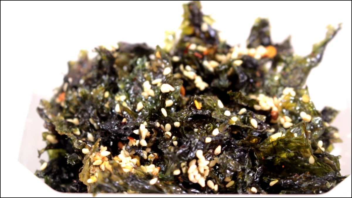 Rong biển rang muối mè