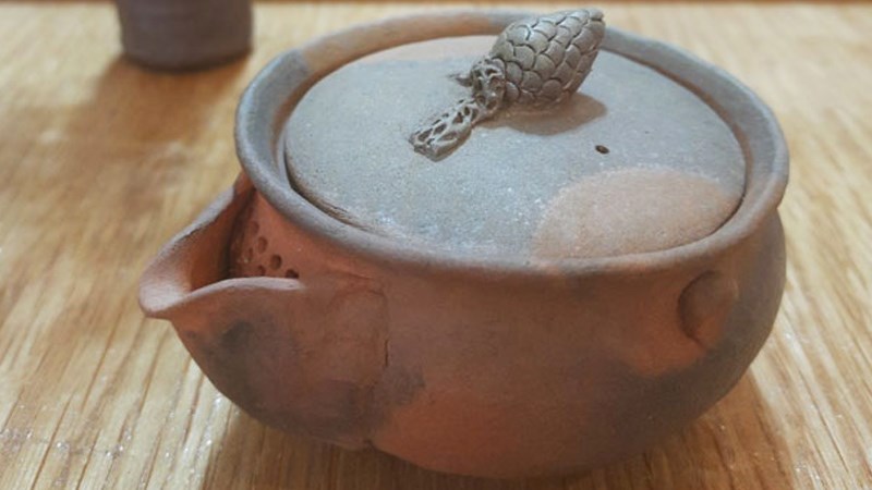 Ấm trà Bizen Yohen