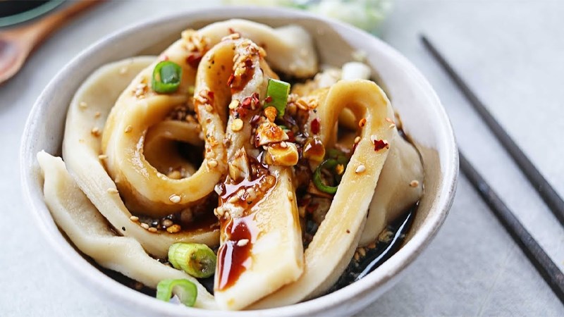Mì Tianshui mian - mì nước có vị ngọt
