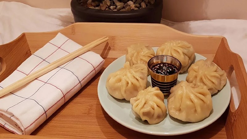 Bánh bao hấp Hàn Quốc