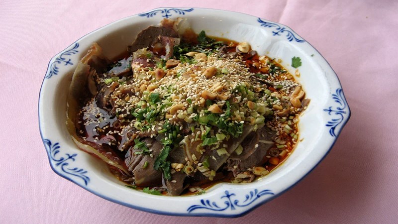 Món phổi vợ chồng fuqi feipian