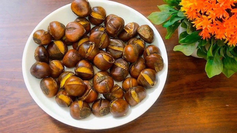Hạt dẻ rang