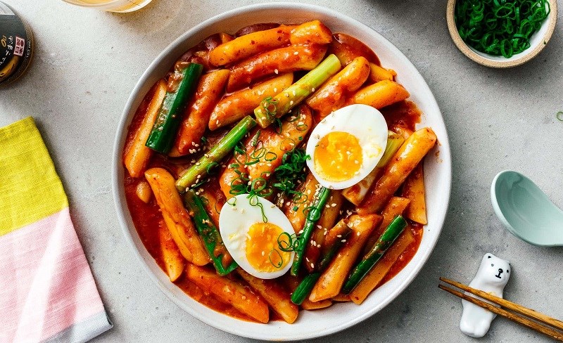 Bánh gạo cay Tteokbokki