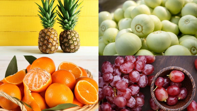 Dụng cụ thực hiện để tạo hình con cú mèo từ thơm, dưa lê 