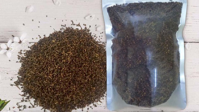 Cách bảo quản nụ vối