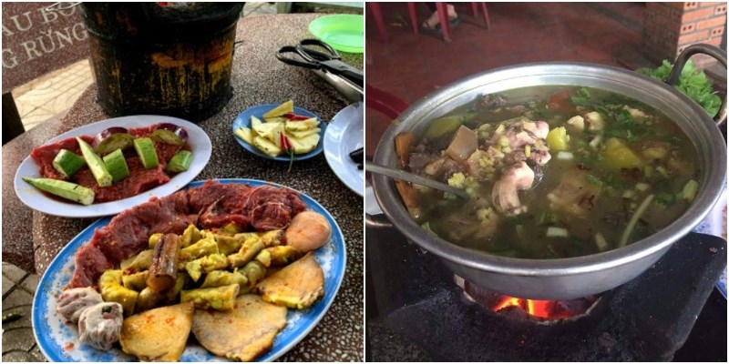 Lẩu Bò Hương Rừng