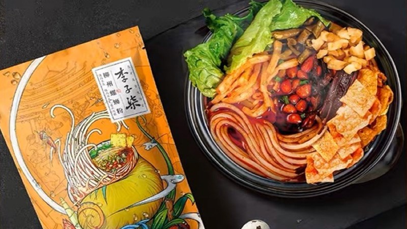 Đồ ăn vặt thương hiệu Lý Tử Thất