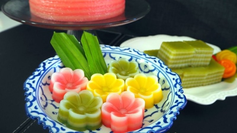 Khanom Chun - Bánh chín tầng mây