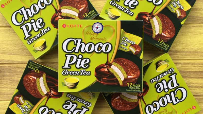 Chocopie trà xanh