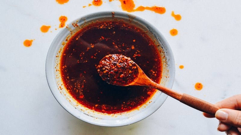 Dầu ớt đỏ tương đậu