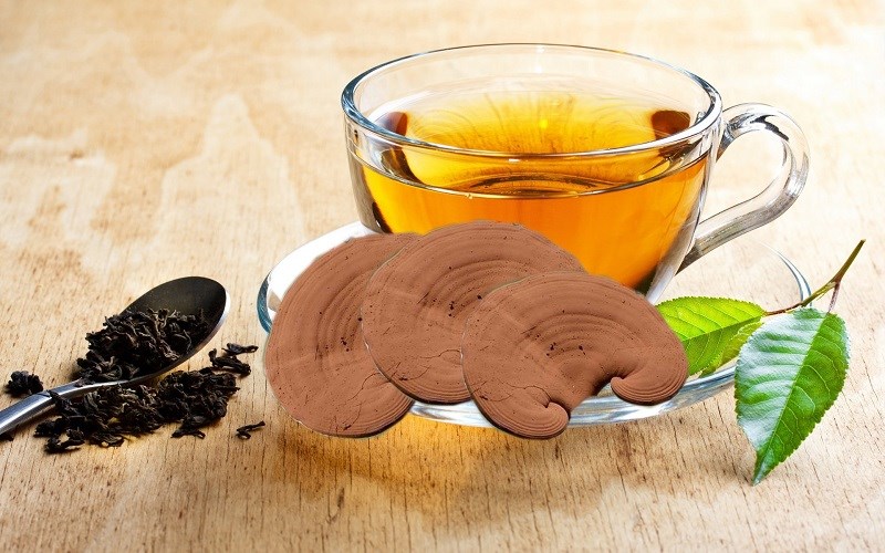 Trà nấm linh chi đỏ