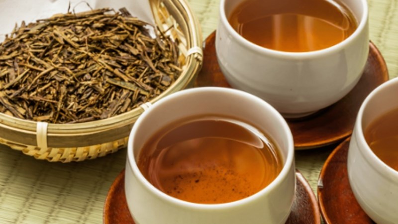 Trà lá sấy khô Tealife Makanai greentea