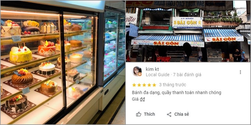 Tiệm Bánh Kem Sài Gòn Bakery 