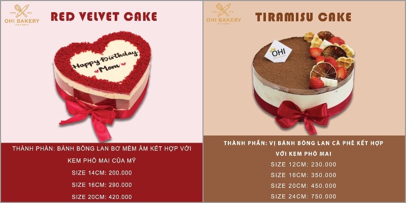 Tiệm Bánh Kem Ohi Bakery 