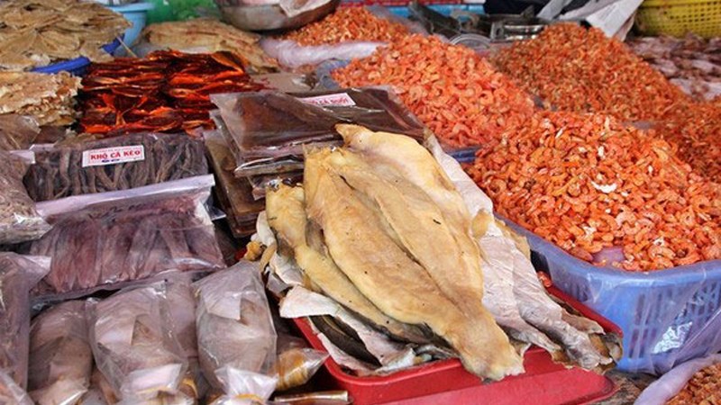 Hải sản khô