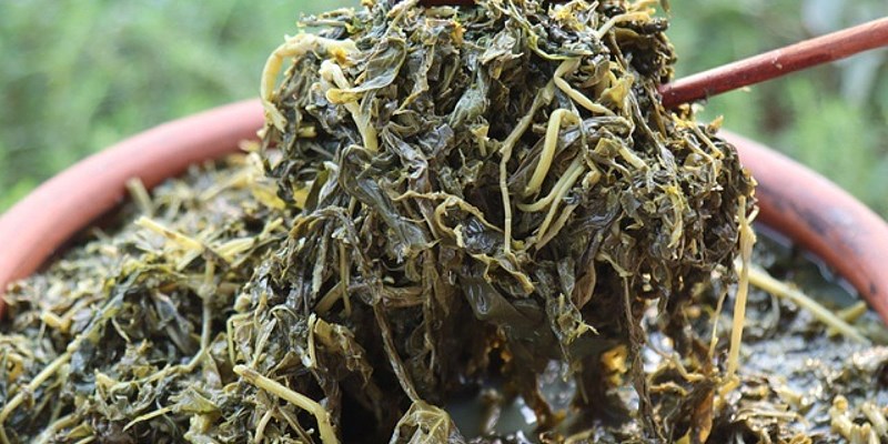 Rau sắn muối chua