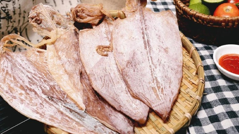 Mực khô Quỳnh Lưu