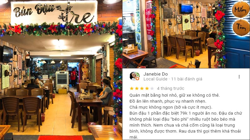 Quán Bún Đậu Tre Quán