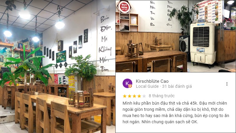 Quán Bún Đậu Chinsoo