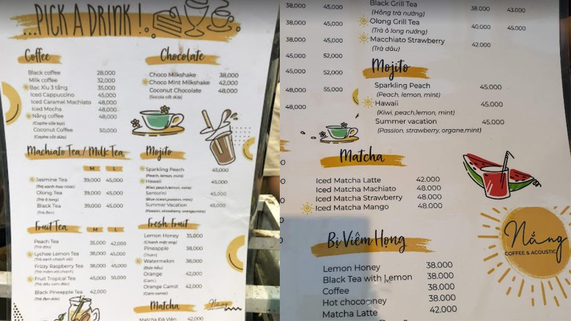 Quán Nắng Rooftop Cafe
