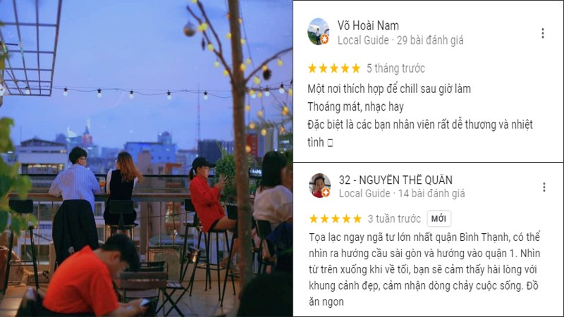 Quán Chạng Vạng Rooftop