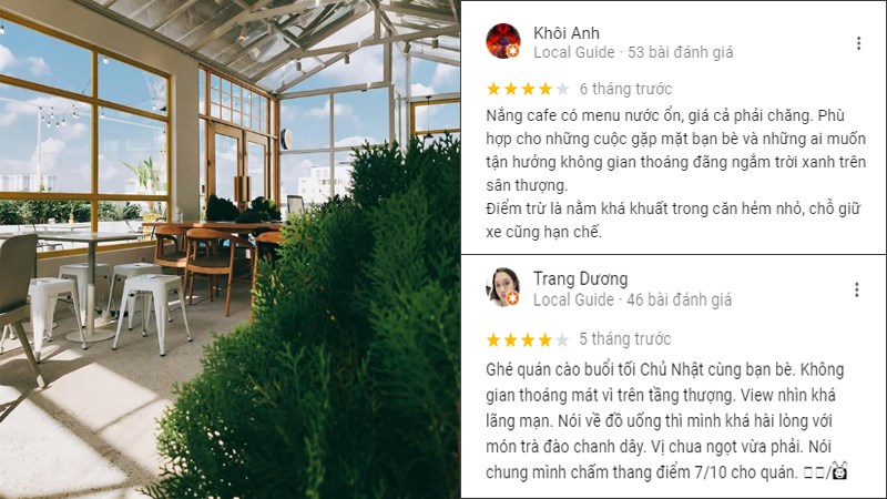 Quán Nắng Rooftop Cafe