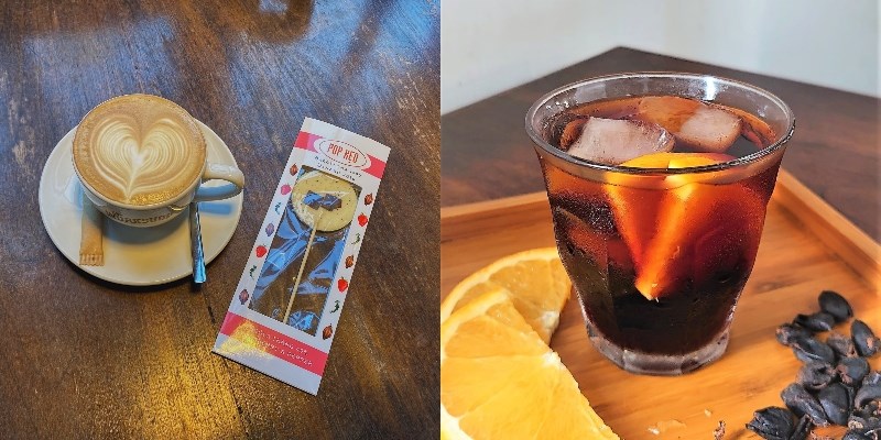 Thức uống tại quán cafe The Workshop Coffee