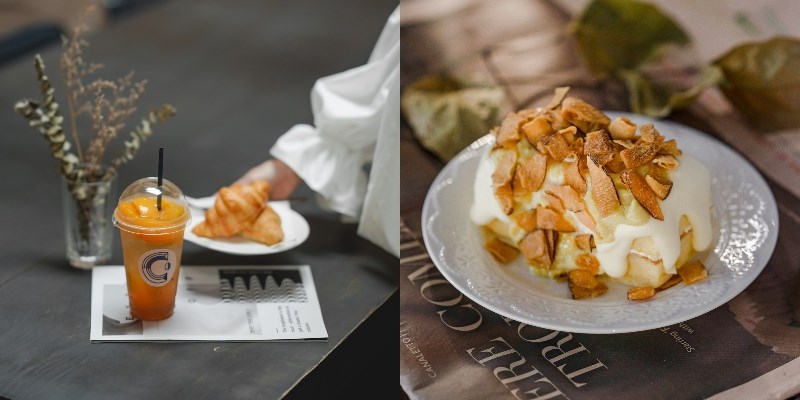 Thức uống và món ăn tại quán Cheese Coffee Sư Vạn Hạnh